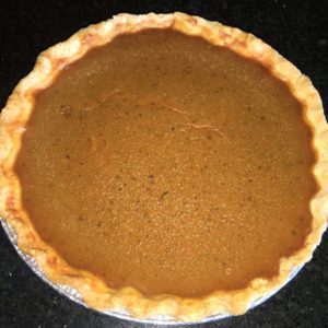 American Thanksgiving Pumpkin Pie